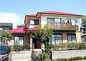 塗装施工例　福岡市　M様邸　塗装後