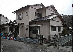 塗装施工例　飯塚市　N様邸　塗装前